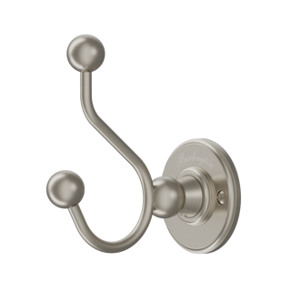 Burlington Double Robe Hook - Brushed Nickel