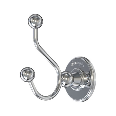 Burlington Double Robe Hook - Chrome