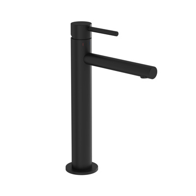 VitrA Origin Tall Basin Mixer - Matt Black