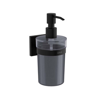 Vitra Root Liquid Soap Dispenser - Matt Black