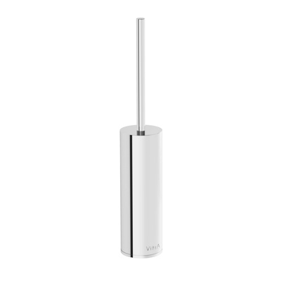 VitrA Origin Floor Standing Toilet Brush Holder - Chrome