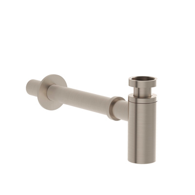 VitrA Origin Basin Bottle Trap - Brushed Nickel