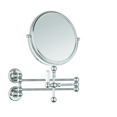 Burlington Cosmetic Wall Mirror - Chrome