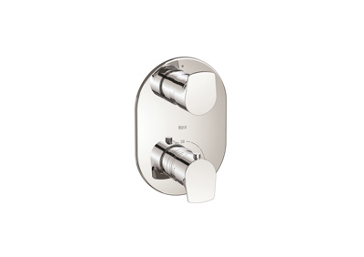 Roca Atlas Built-In Thermostatic Mixer 2 Outlets - Chrome