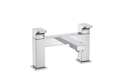 Roca Escuadra/L90 Deck Mounted Bath Filler - Chrome