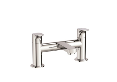 Roca Atlas Deck Mounted Bath Filler - Chrome