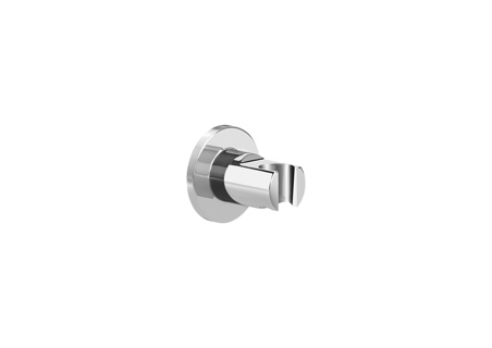 Roca Handset Bracket Round - Chrome