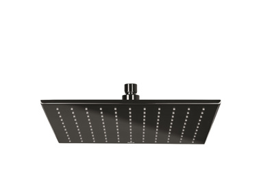 Roca Rainsense Shower Head 300mm Square - Titanium Black