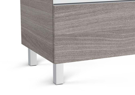 Roca The Gap legs (4) 110mm height - Aluminium finish