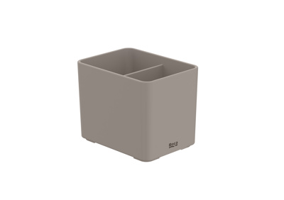 Roca Ona Countertop Tumbler - Matt Sand Grey