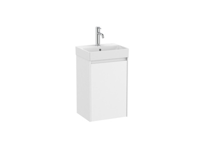 Roca Ona 400 x 320mm Compact 1 Door Furniture Pack with Basin - Matt White