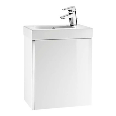 Roca Mini Cloakroom Furniture Pack - Gloss White