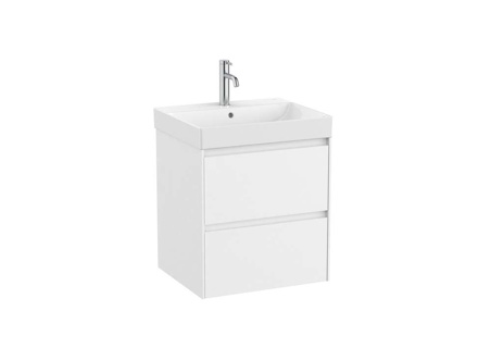 Roca ONA Vanity Unit 2 Drawers 550mm - White Matt