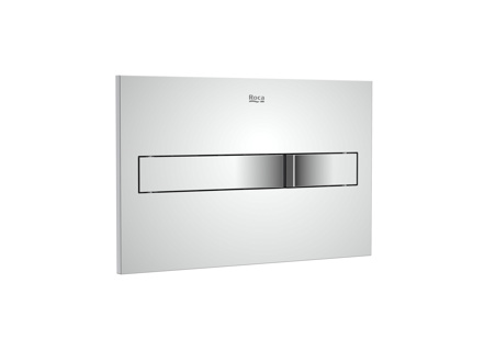 Roca Pl2 Dual Flush Plate - Chrome