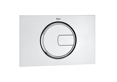 Roca Pl4 Dual Flush Plate - Chrome