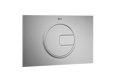 Roca Pl4 Dual Flush Plate - Grey Lacquer