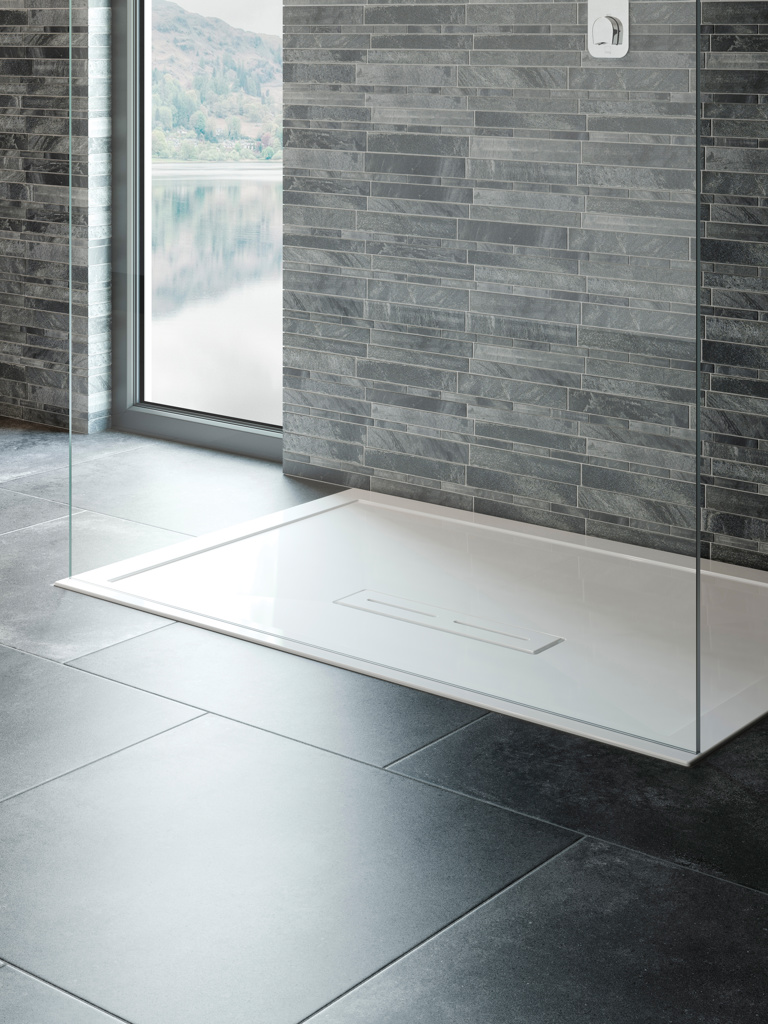 Kudos Connect 2 1200 x 900mm Slip-Resistant - White