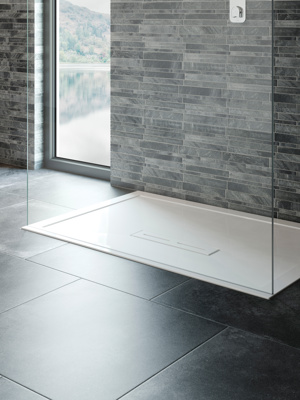 Kudos Connect2 900 x 900mm Tray & Waste - White