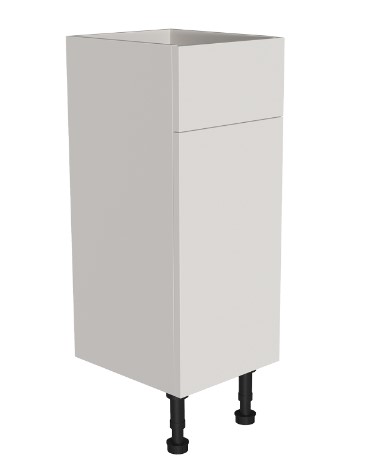 Zaneti Standard Depth 300 Drawerline Unit - White 8