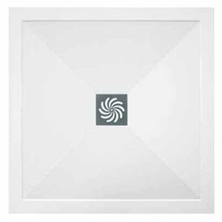 Bayou Square Tray 700 x 700mm - White