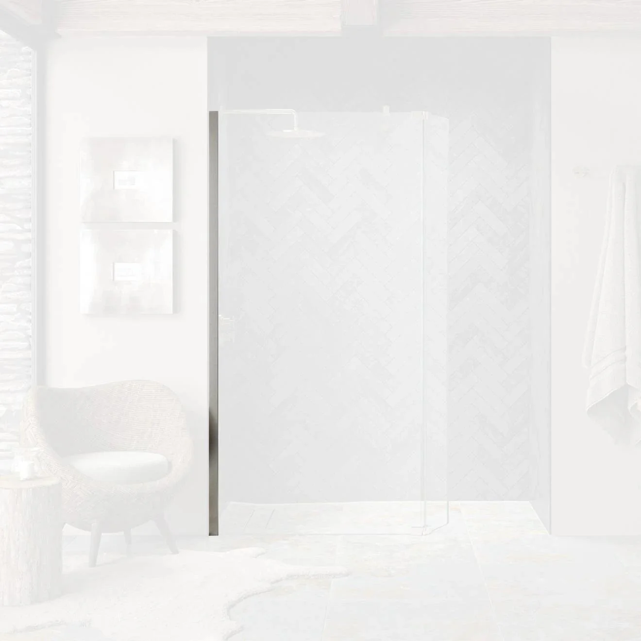 Kudos Ultimate Wall Post Kit - Chrome
