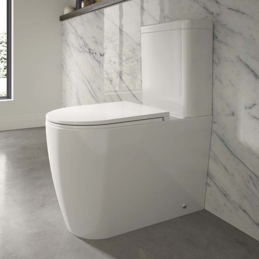 Bayou Lab Cistern & Lid with Cistern Fittings - White