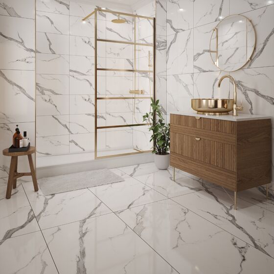 Hera Marble Tiles - 600 x 300 10