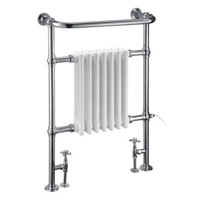 Burlington Trafalgar Radiator - Chrome / White