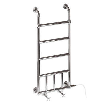 Burlington Chaplin Heated Towel Rail - Chrome