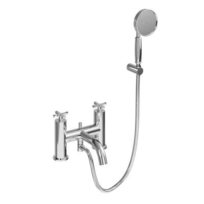 Burlington Riviera Bath Shower Mixer - Chrome