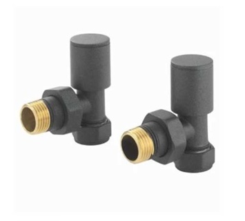 Bayou Angled Round Valve Pack - Anthracite