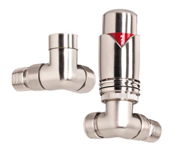 Bayou Corner Thermostatic Valve Pack - Brushed Nickel