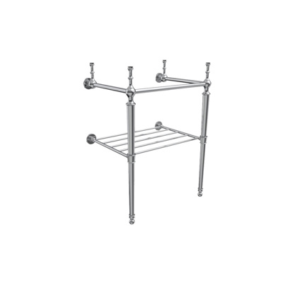 Burlington Optional Towel Rack For 56/58cm Basin Washstand - Chrome