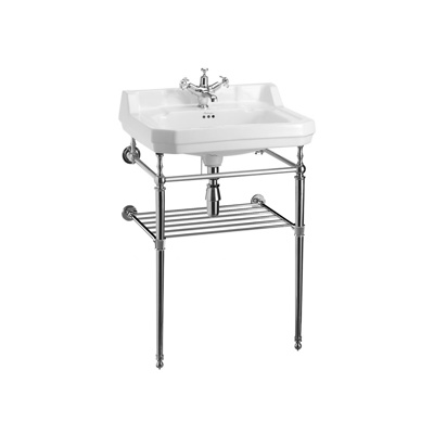 Burlington Optional Towel Rack For 61cm Basin Washstand - Chrome