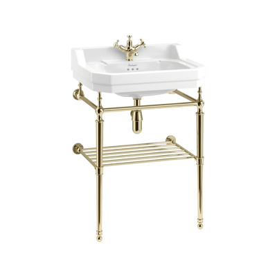 Burlington Optional Towel Rack For 61cm Basin Washstand - Gold