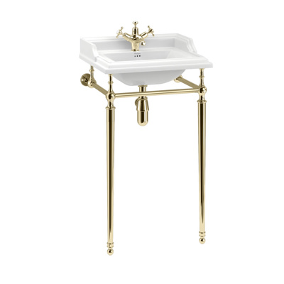 Burlington 500mm Washstand - Gold 1