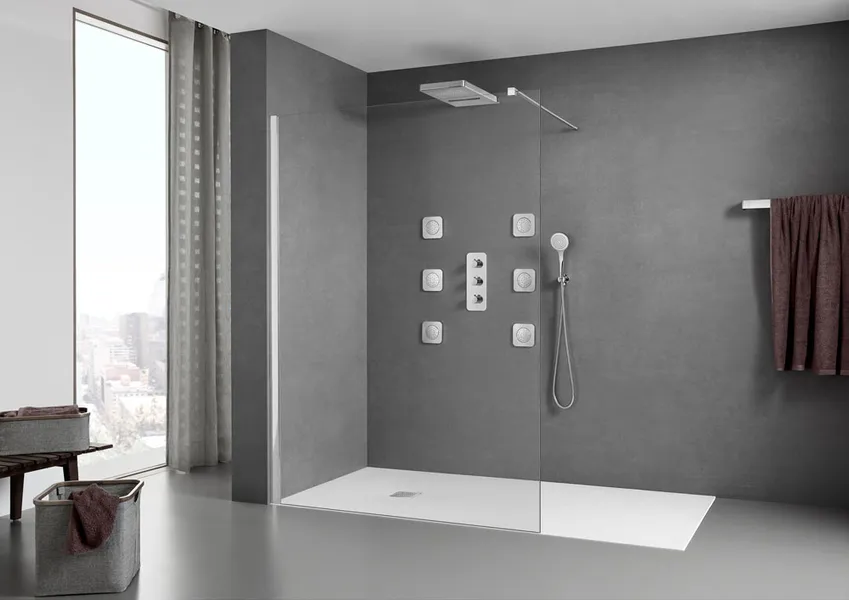 Roca Terran-N Superslim STONEX ® Rectangular Shower Tray 1200 x 700mm - White