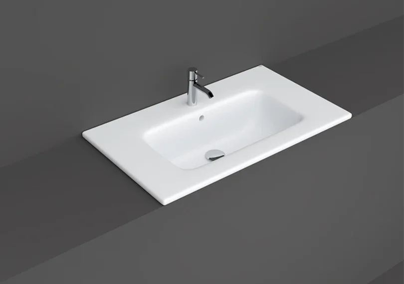 RAK-Joy Drop-in Washbasin 81x46cm (1 tap hole)