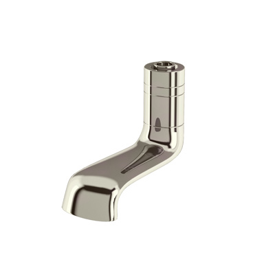 Burlington Spout Fitting - Nickel