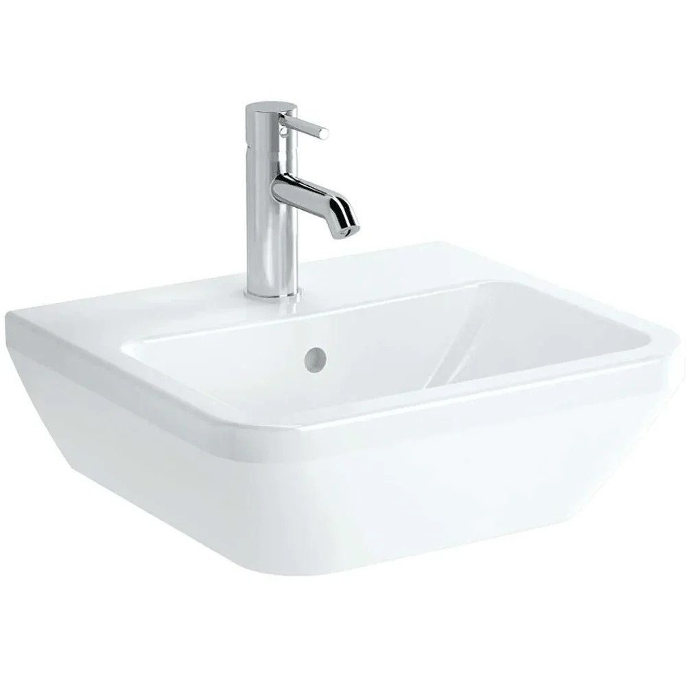 VitrA Integra Basin 55 x 45cm 1 Tap Hole - White