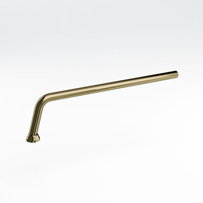 Burlington P Trap Bath Connection Pipe - Gold