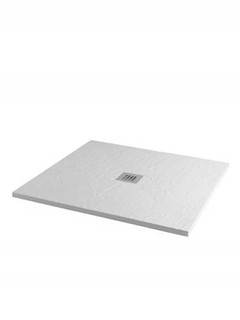 MX Minerals Shower Tray - Square 800 x 800mm - Ice White