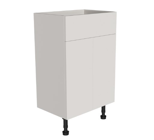 Zaneti 500 Standard Depth Basin Unit - White 10